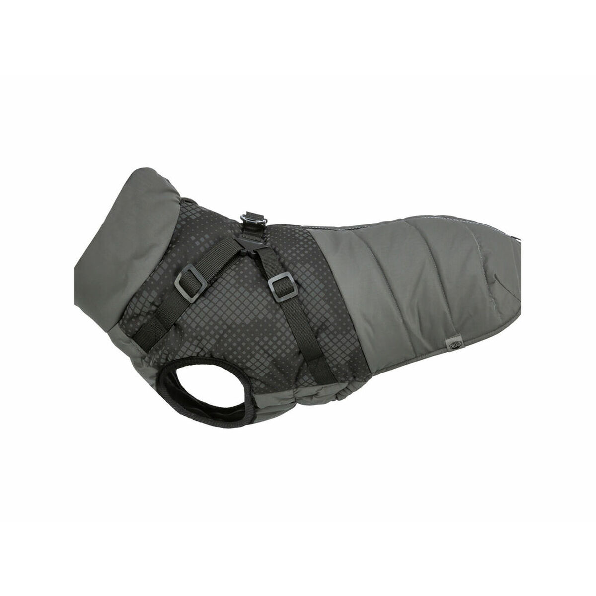 Dog Coat Trixie Grey S Dog Coat Trixie Grey S