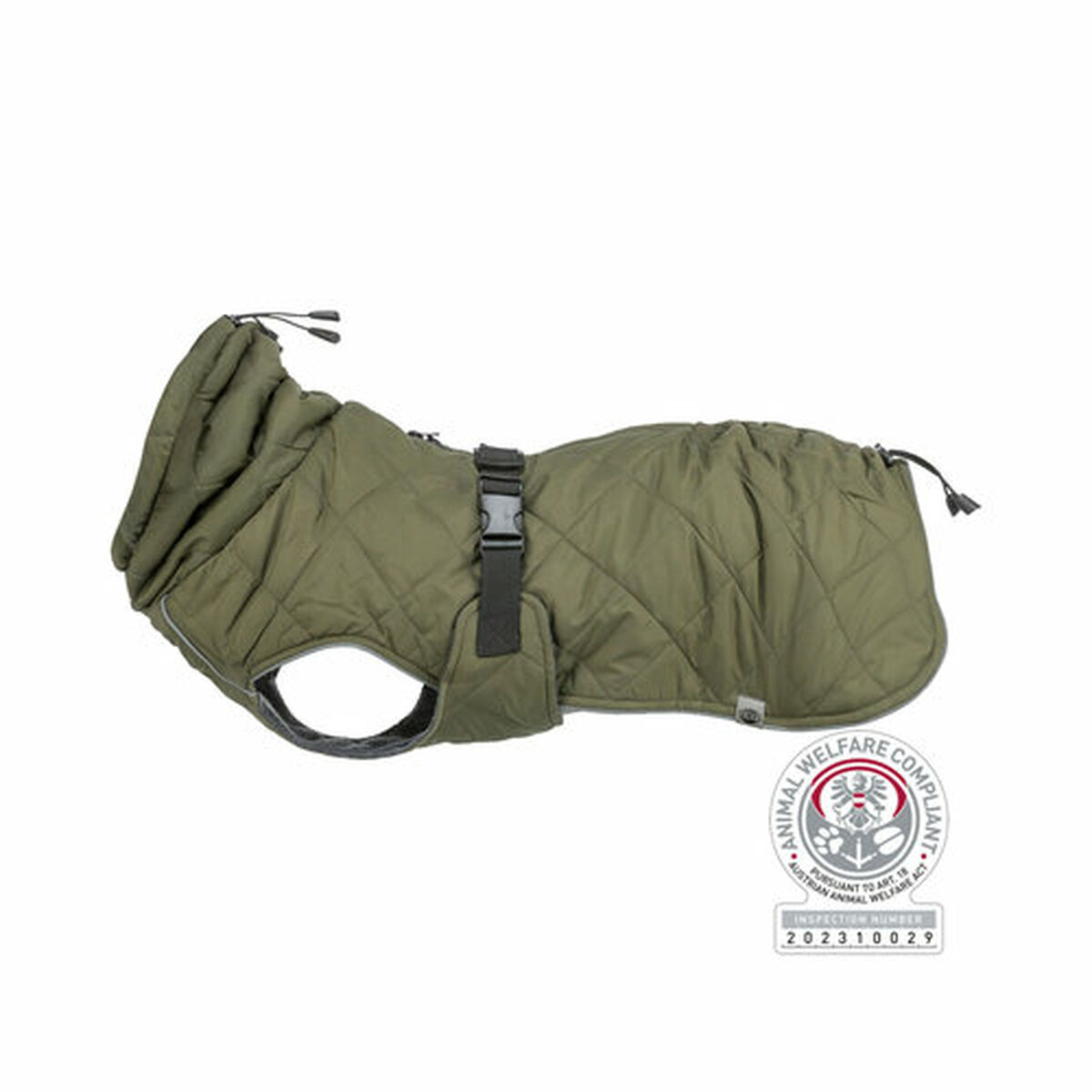 Dog Coat Trixie Green Olive M