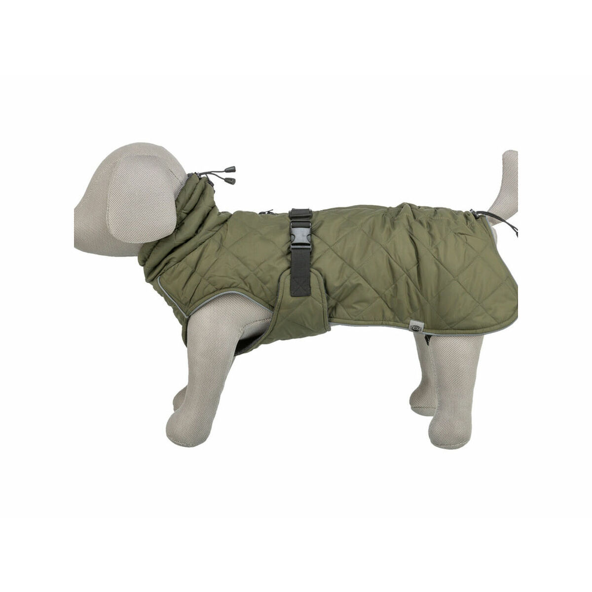Dog Coat Trixie Green Olive XL