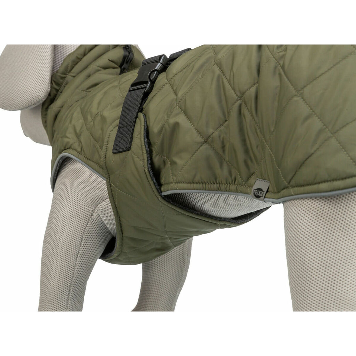 Dog Coat Trixie Green Olive XXL