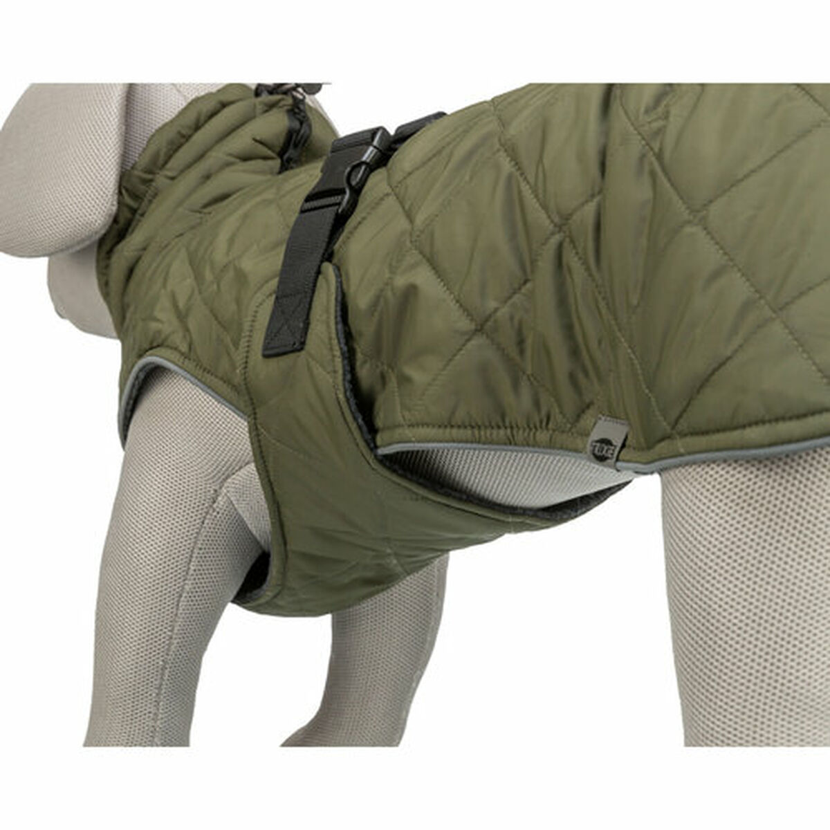 Dog Coat Trixie Green Olive XXL