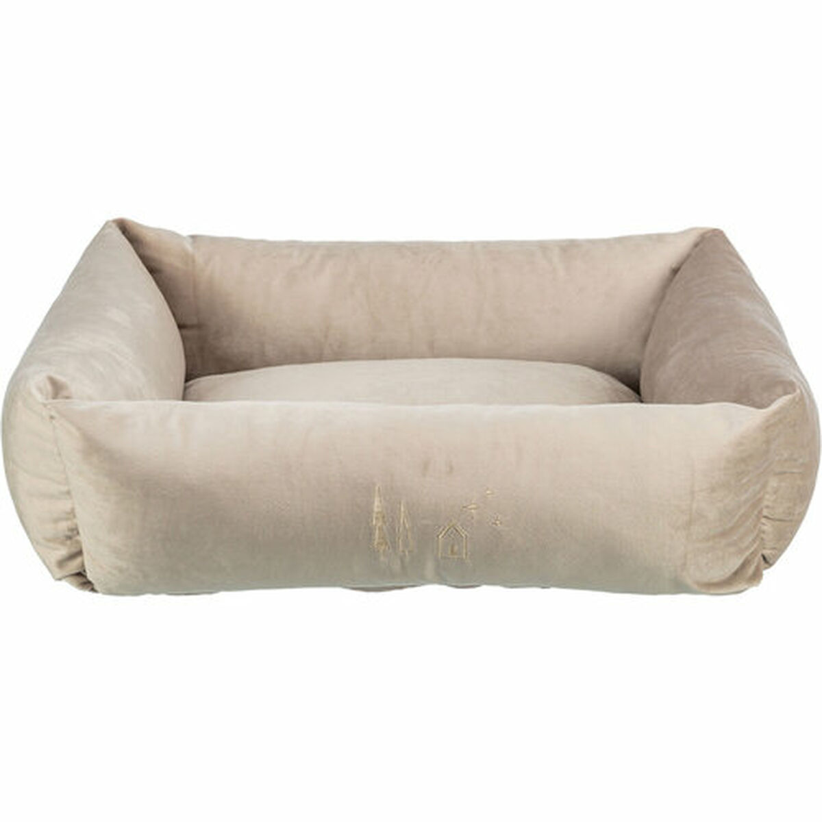Dog Bed Trixie Livia Beige 100 x 70 cm
