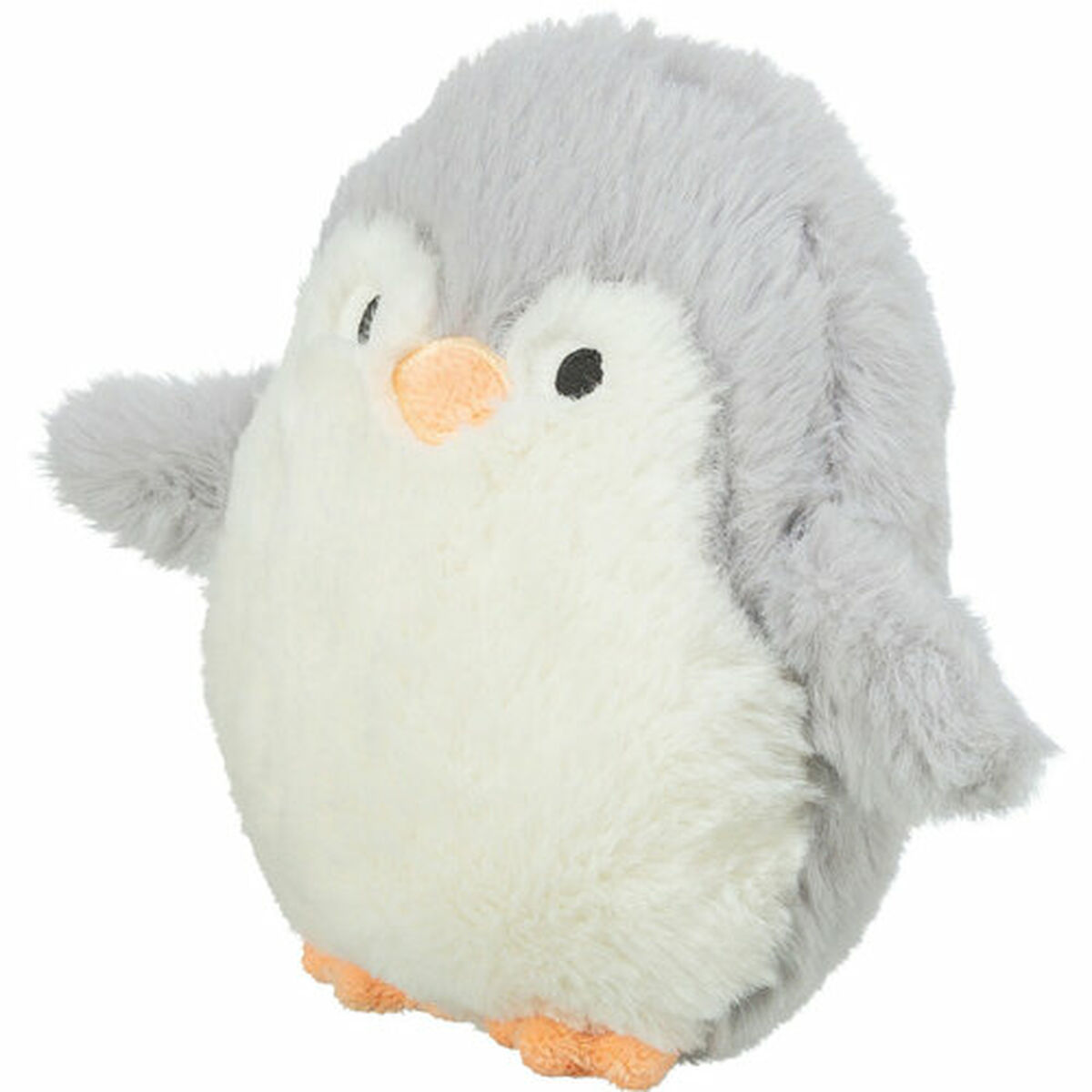 Soft toy for dogs Trixie White Grey Polyester Penguin 16 cm