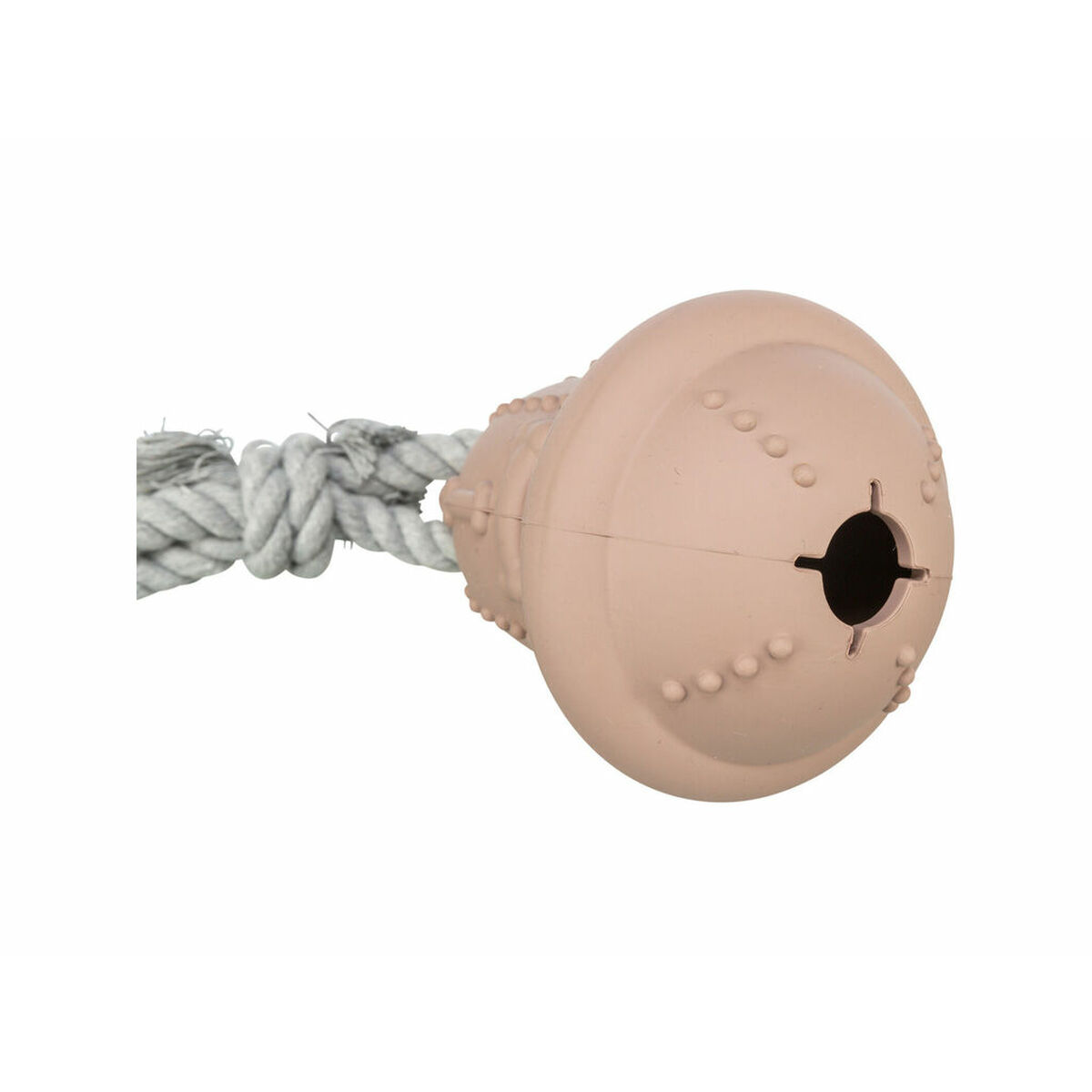 Cat toy Trixie Beige Cotton Natural rubber Christmas Bell