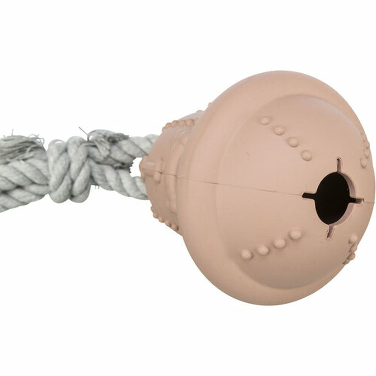 Cat toy Trixie Beige Cotton Natural rubber Christmas Bell