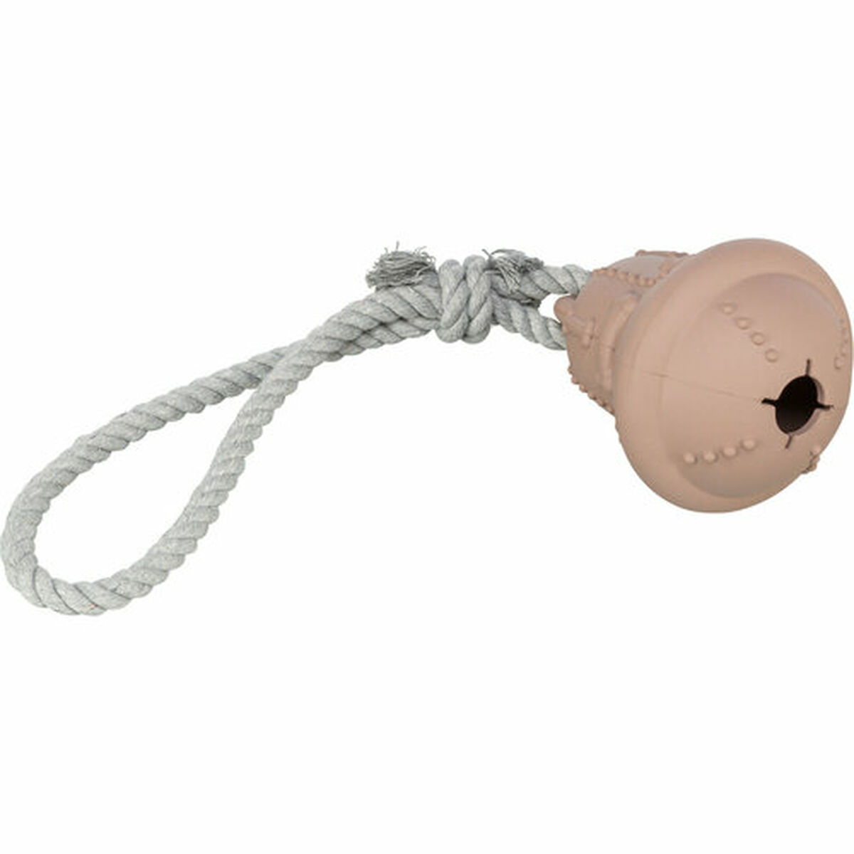 Cat toy Trixie Beige Cotton Natural rubber Christmas Bell