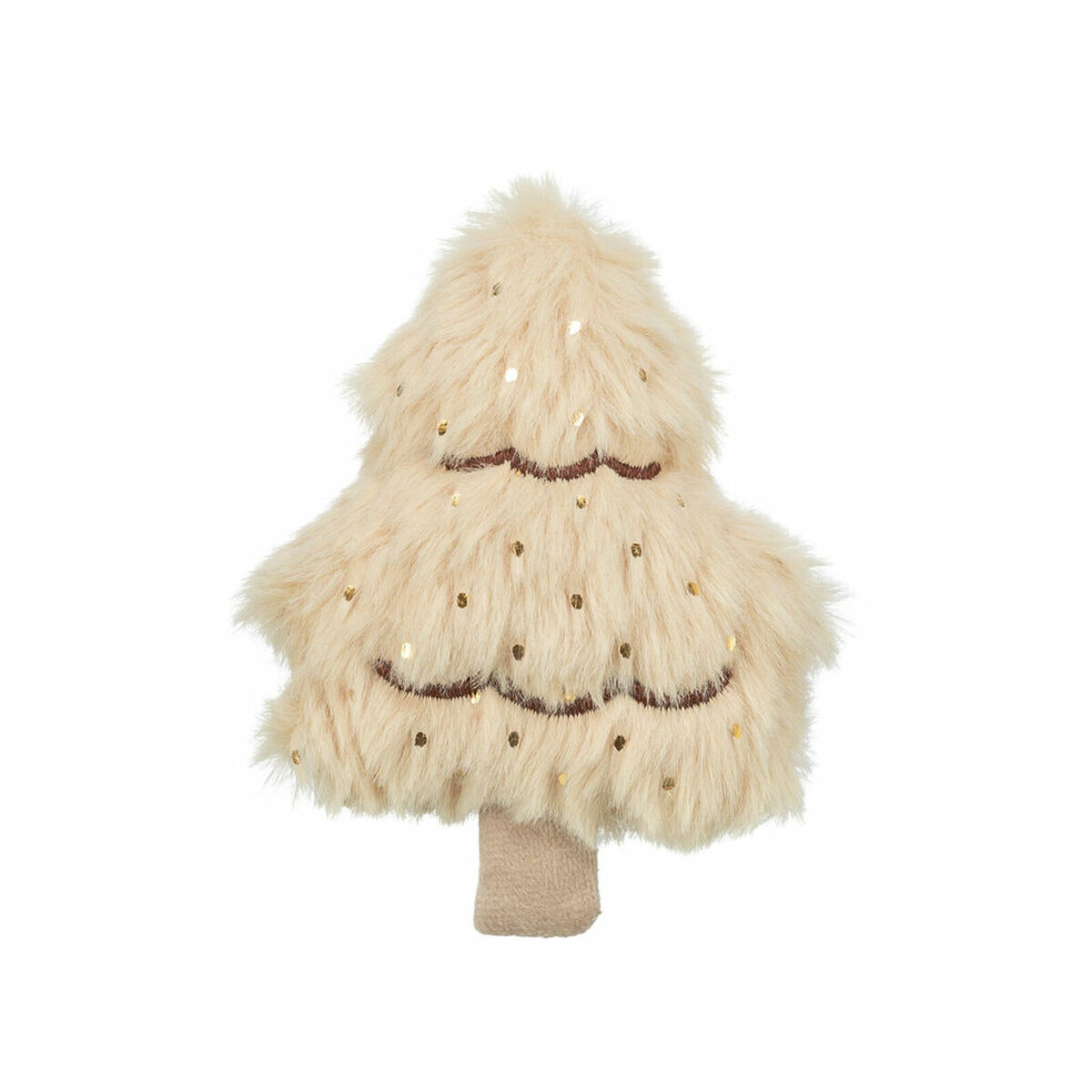 Soft toy for dogs Trixie Beige Polyester Christmas Fir 9,5 cm