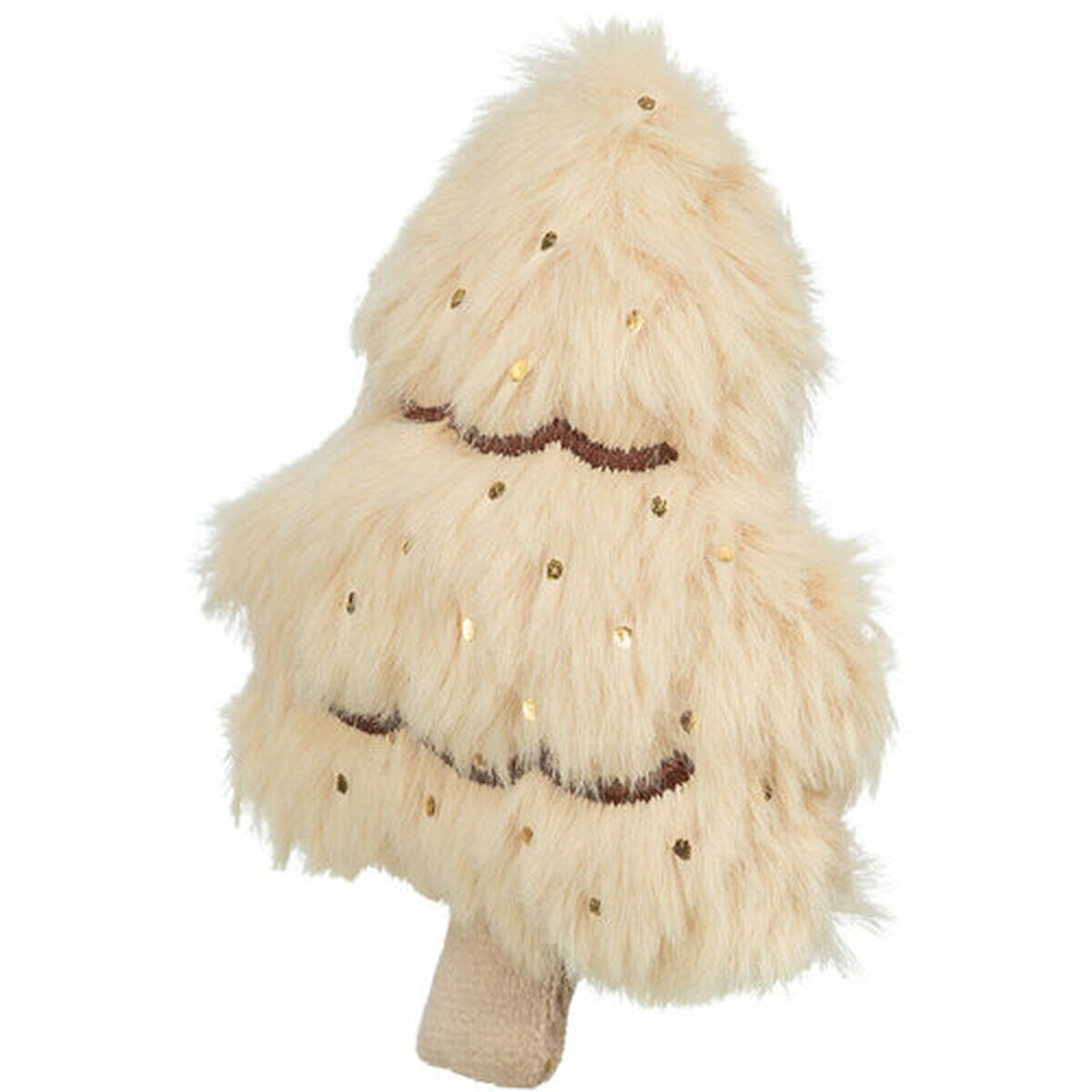 Soft toy for dogs Trixie Beige Polyester Christmas Fir 9,5 cm