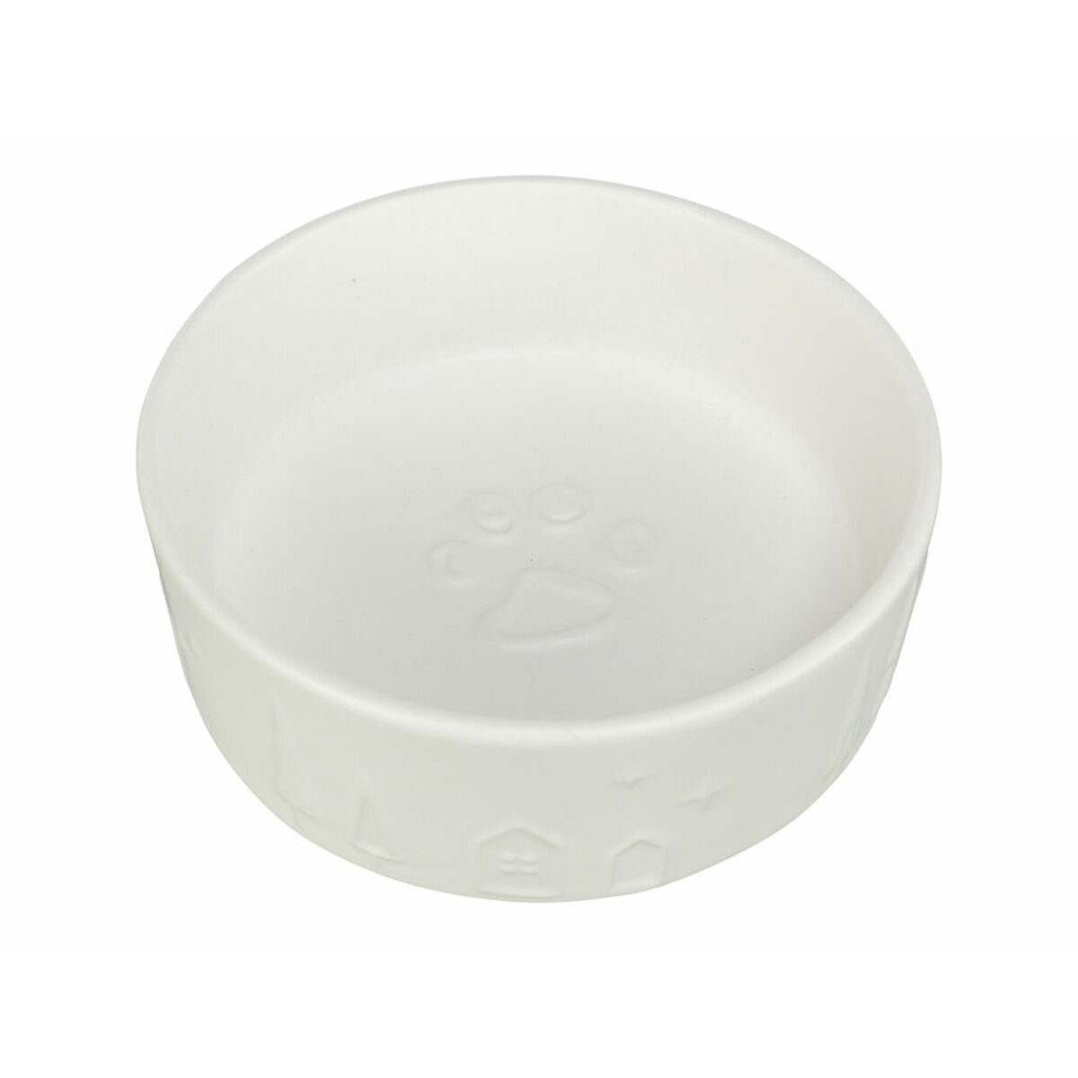 Pet feeding dish Trixie White Ceramic 800 ml Christmas