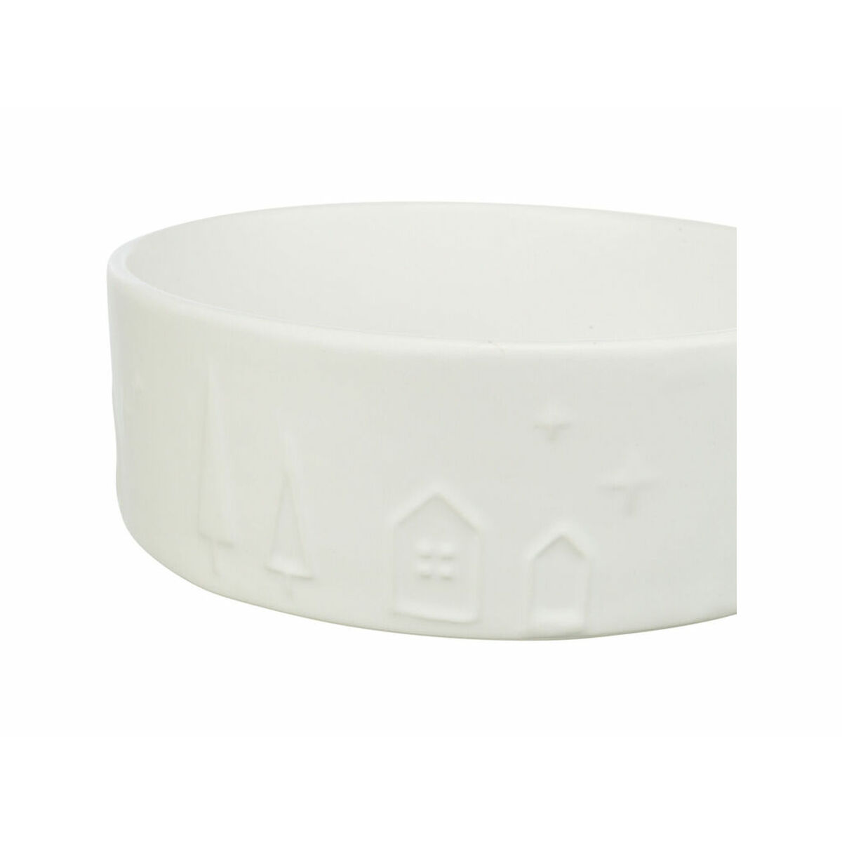 Pet feeding dish Trixie White Ceramic 800 ml Christmas
