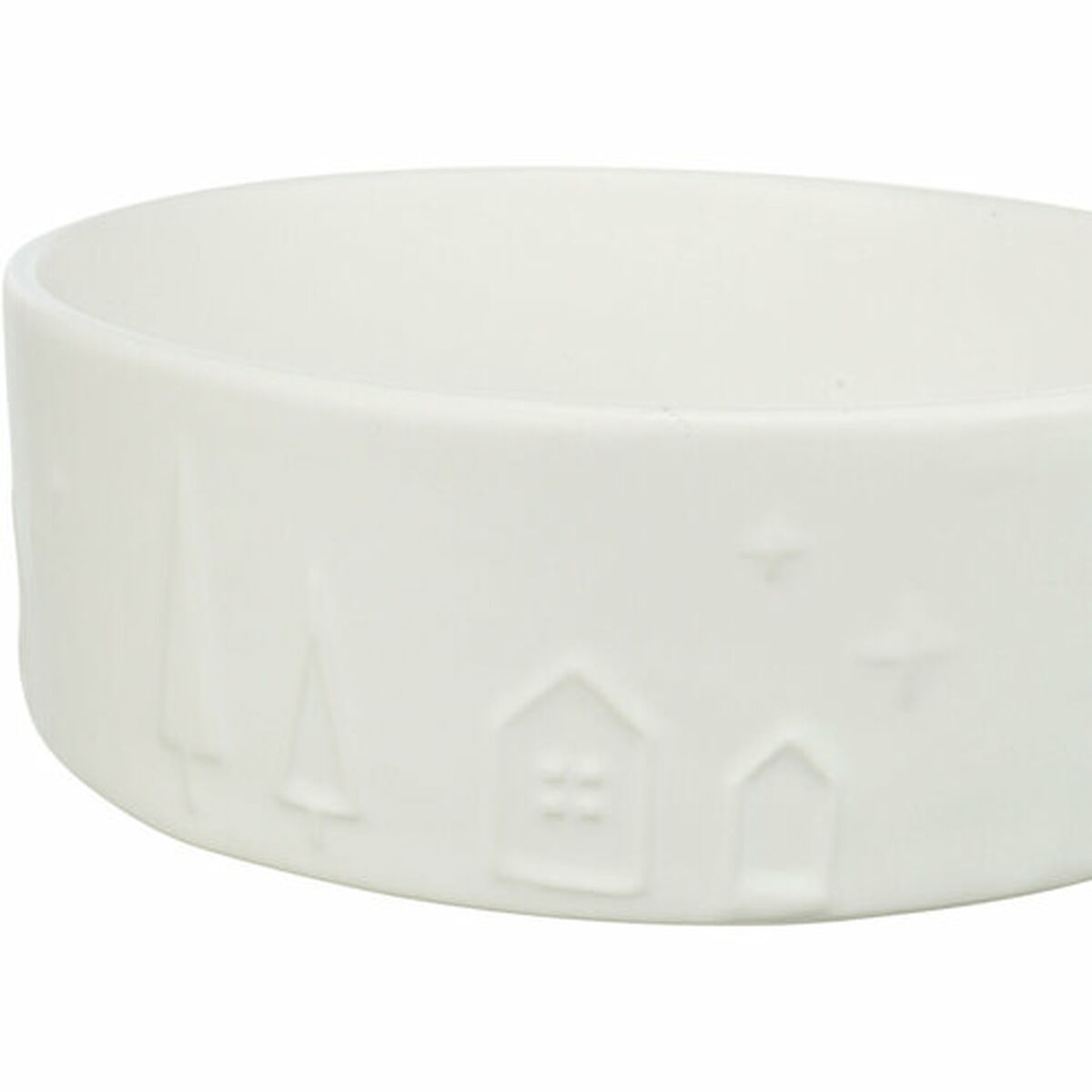 Pet feeding dish Trixie White Ceramic 800 ml Christmas