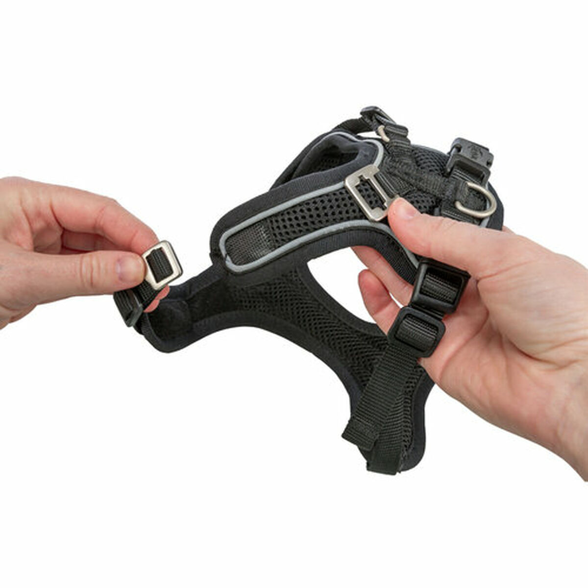 Dog Harness Trixie Premium FlexMesh Black L