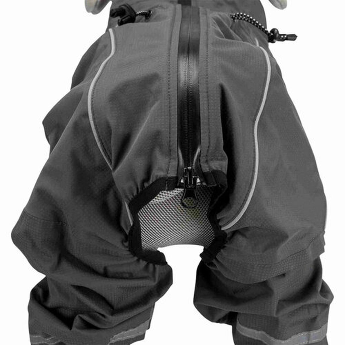 Dog raincoat Trixie Grey S