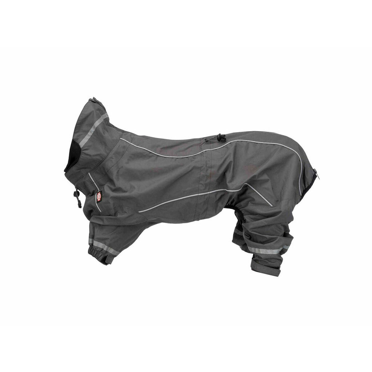 Dog raincoat Trixie Grey S