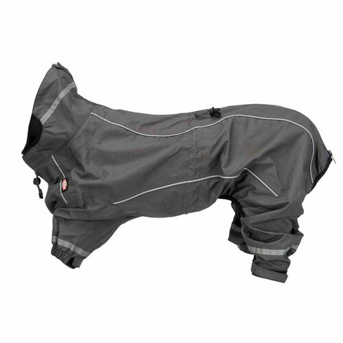 Dog raincoat Trixie Grey S