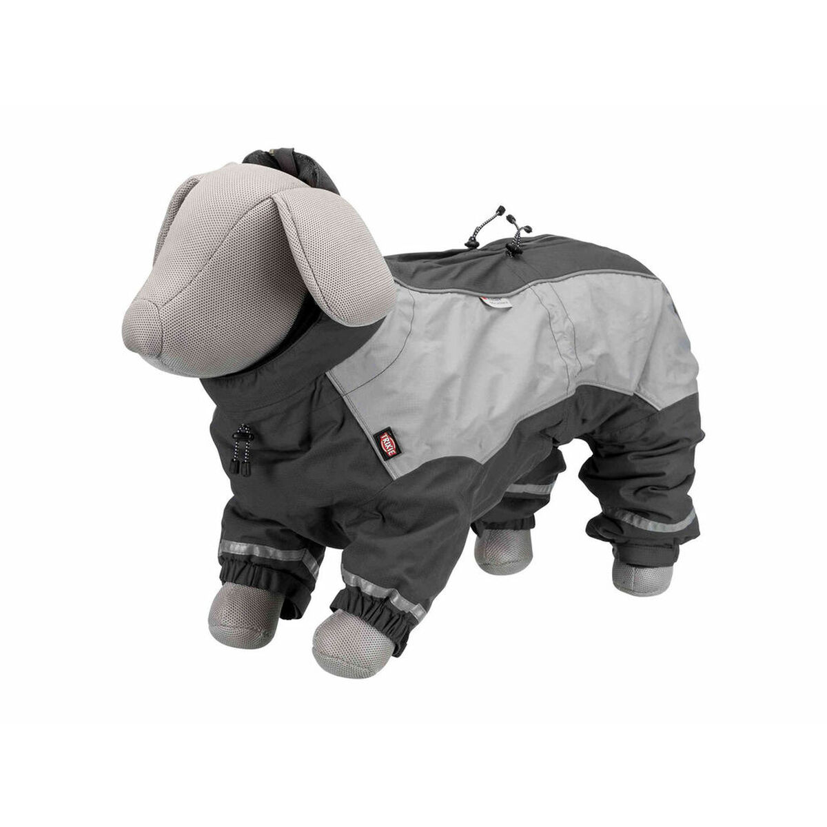 Dog Coat Trixie Helsinki Grey L Dog Coat Trixie Helsinki Grey L