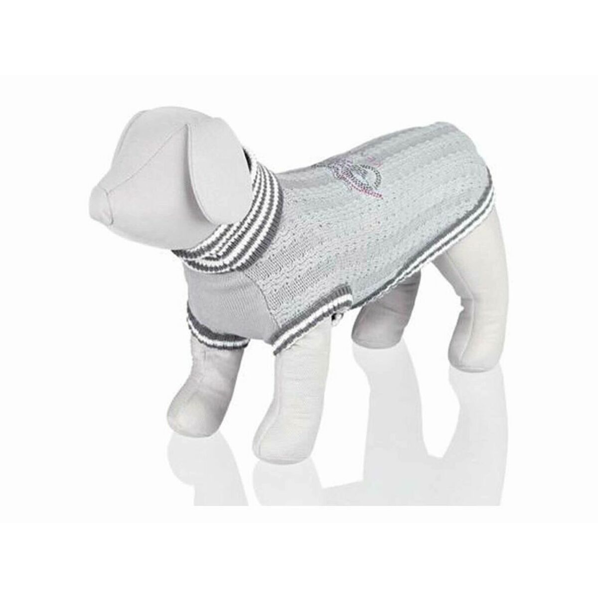 Dog Jumper Trixie Grey XS Dog Jumper Trixie Grey XS