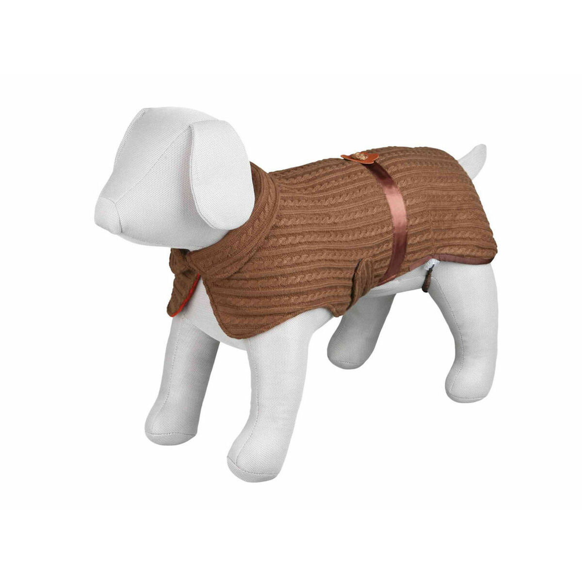 Dog Coat Trixie Tropea Brown M 45 cm Dog Coat Trixie Tropea Brown M 45 cm