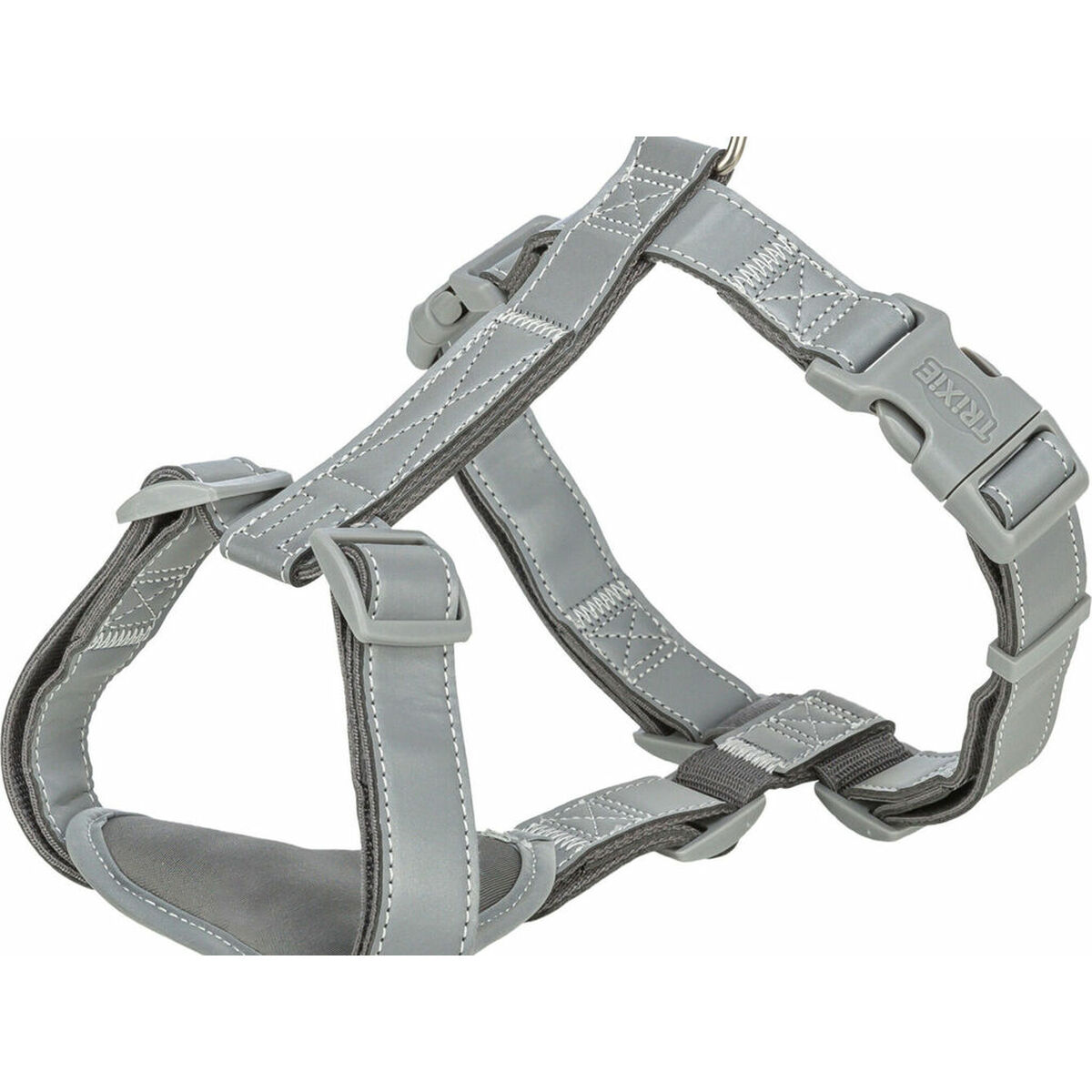 Dog Harness Trixie Premium Reflect Graphite XS/S