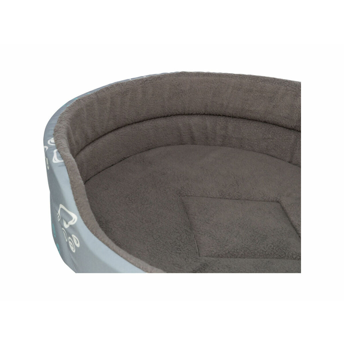 Dog Bed Trixie Jimmy Light grey Dark grey 85  75 CM