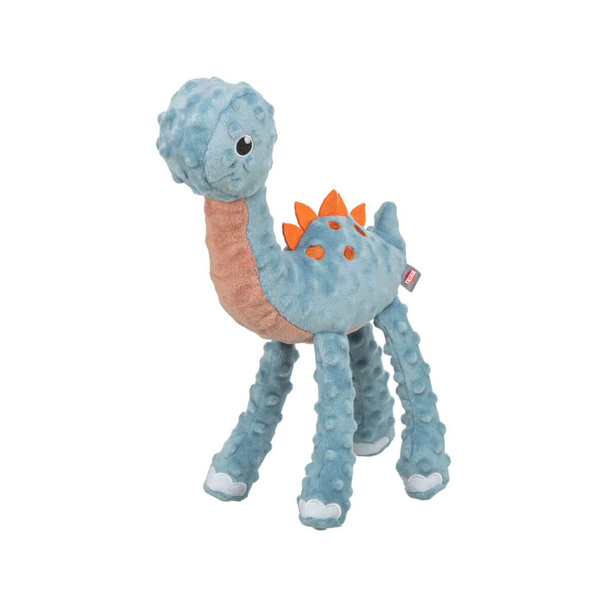 Soft toy for dogs Trixie Blue Orange Polyester Dinosaur 38 cm Soft toy for dogs Trixie Blue Orange Polyester Dinosaur 38 cm