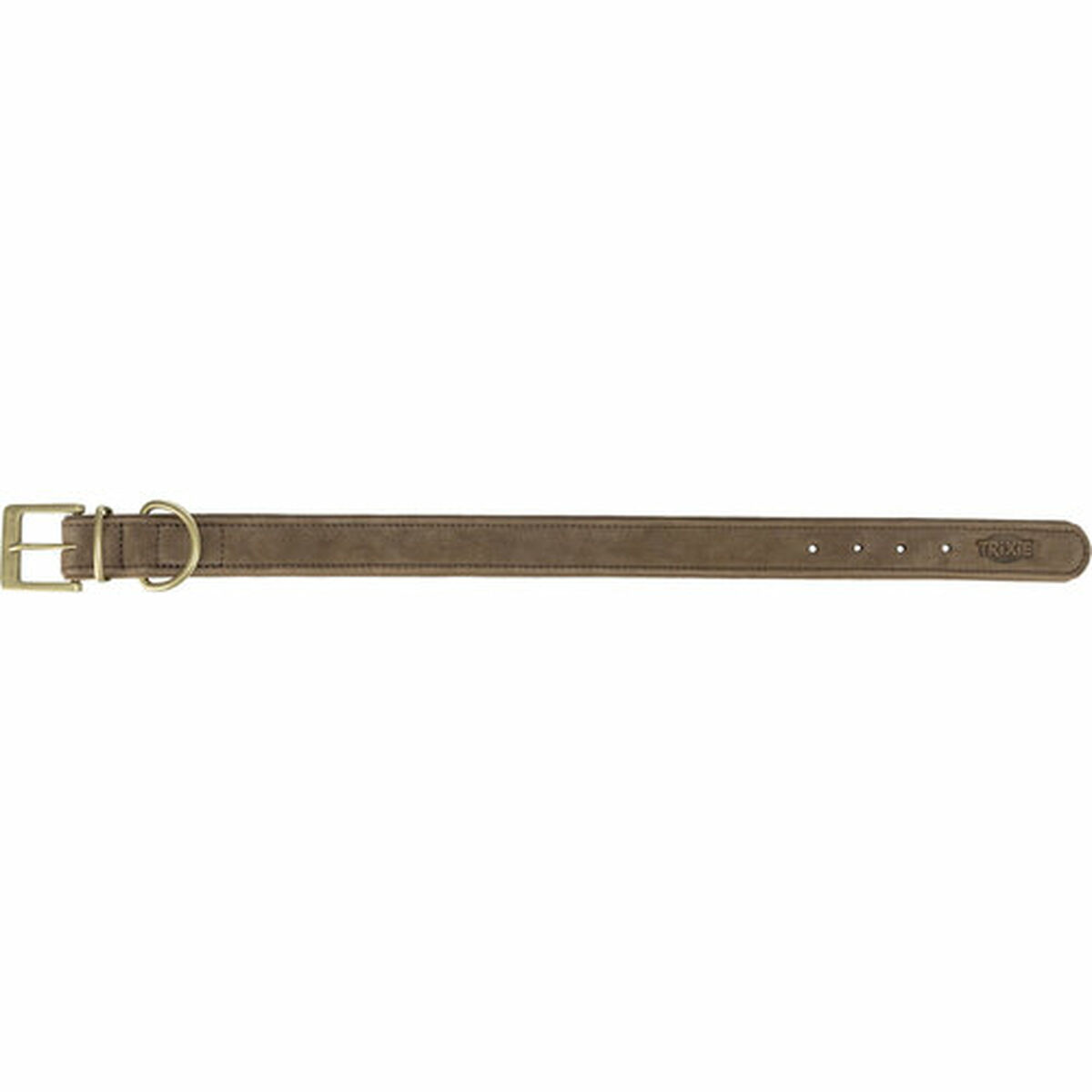 Dog collar Trixie Pure Brown S-M 31-37 cm