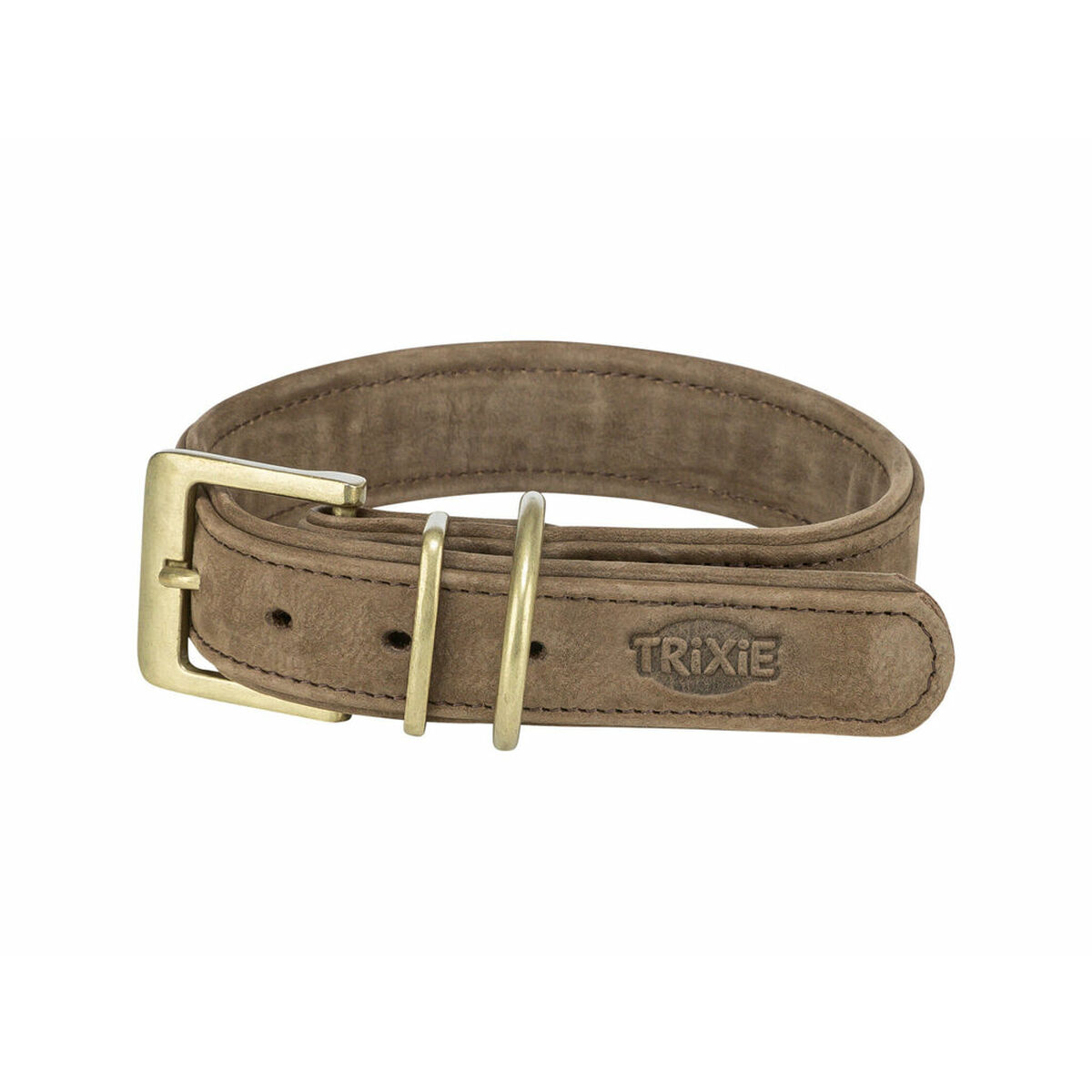 Dog collar Trixie Pure Brown S-M 31-37 cm