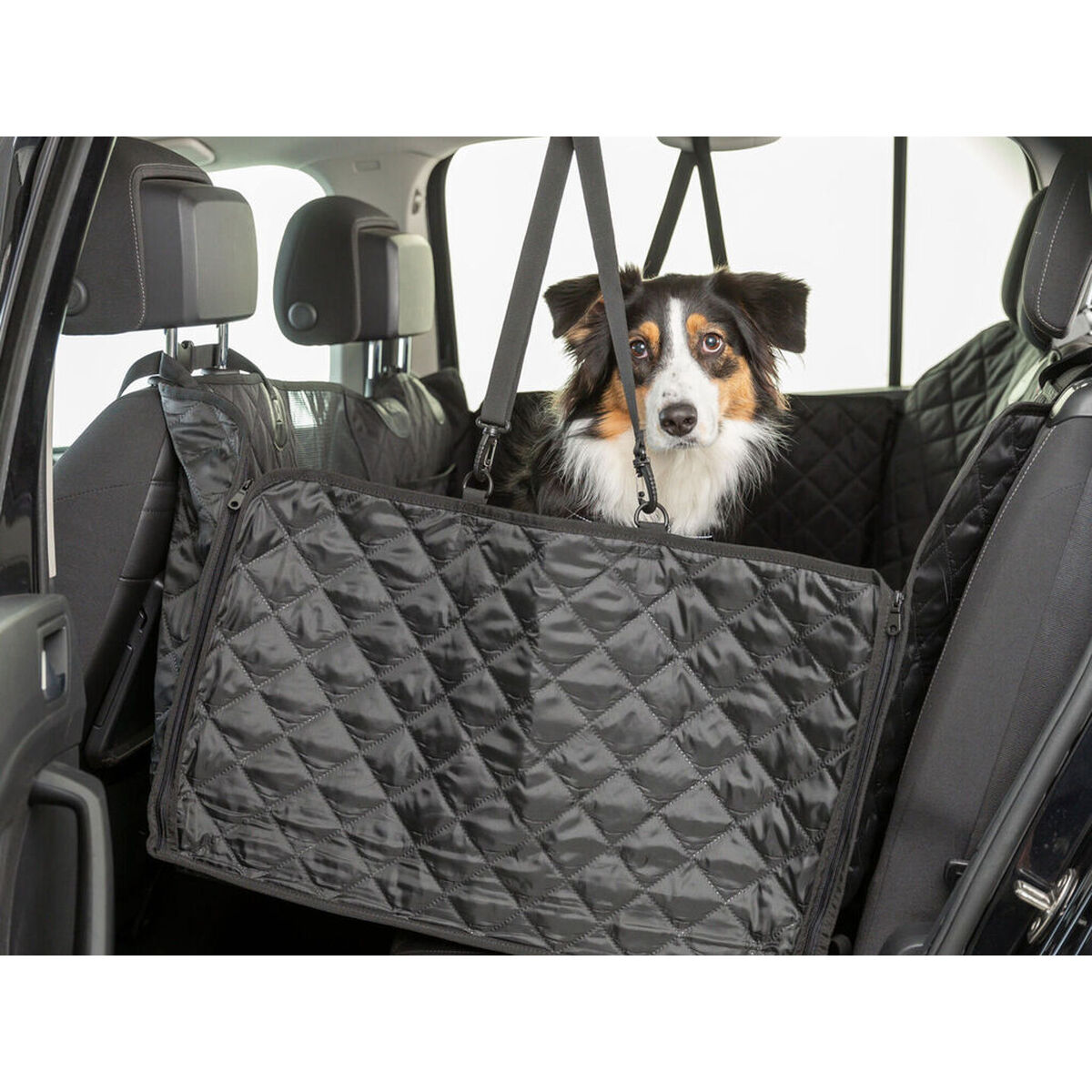 Protective Car Cover for Pets Trixie Black 164 x 161 cm