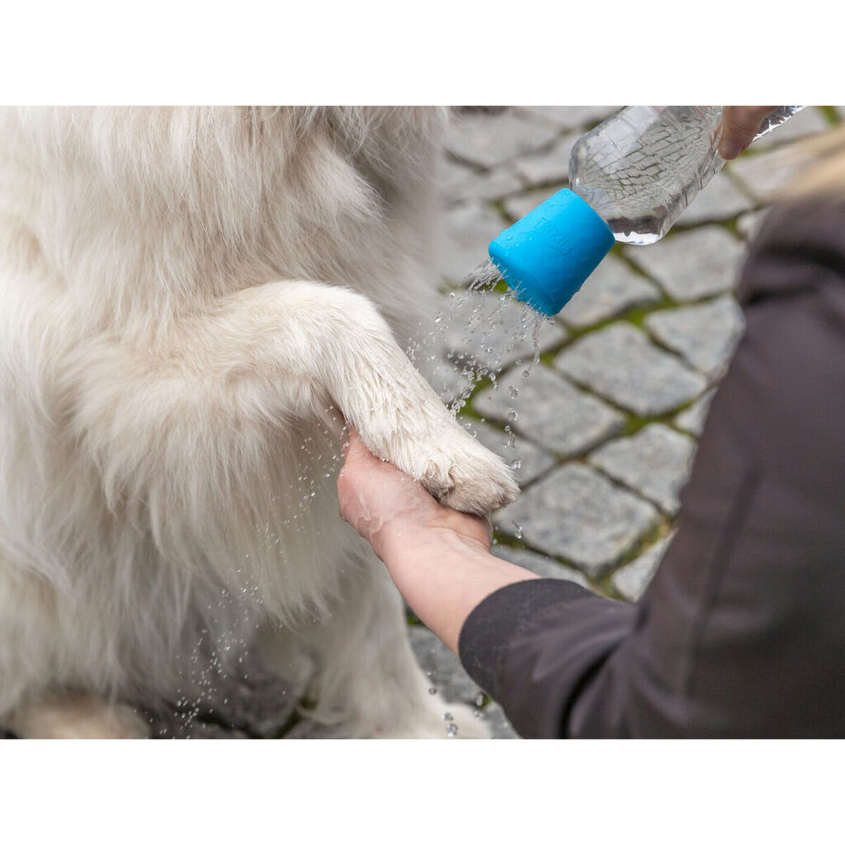 Portable dog shower Trixie Blue  5 x 5,5 cm