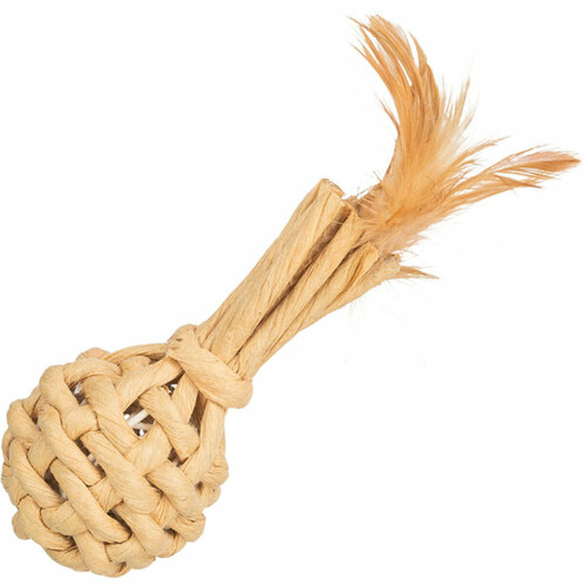 Cat toy Trixie XXL Brown Feathers