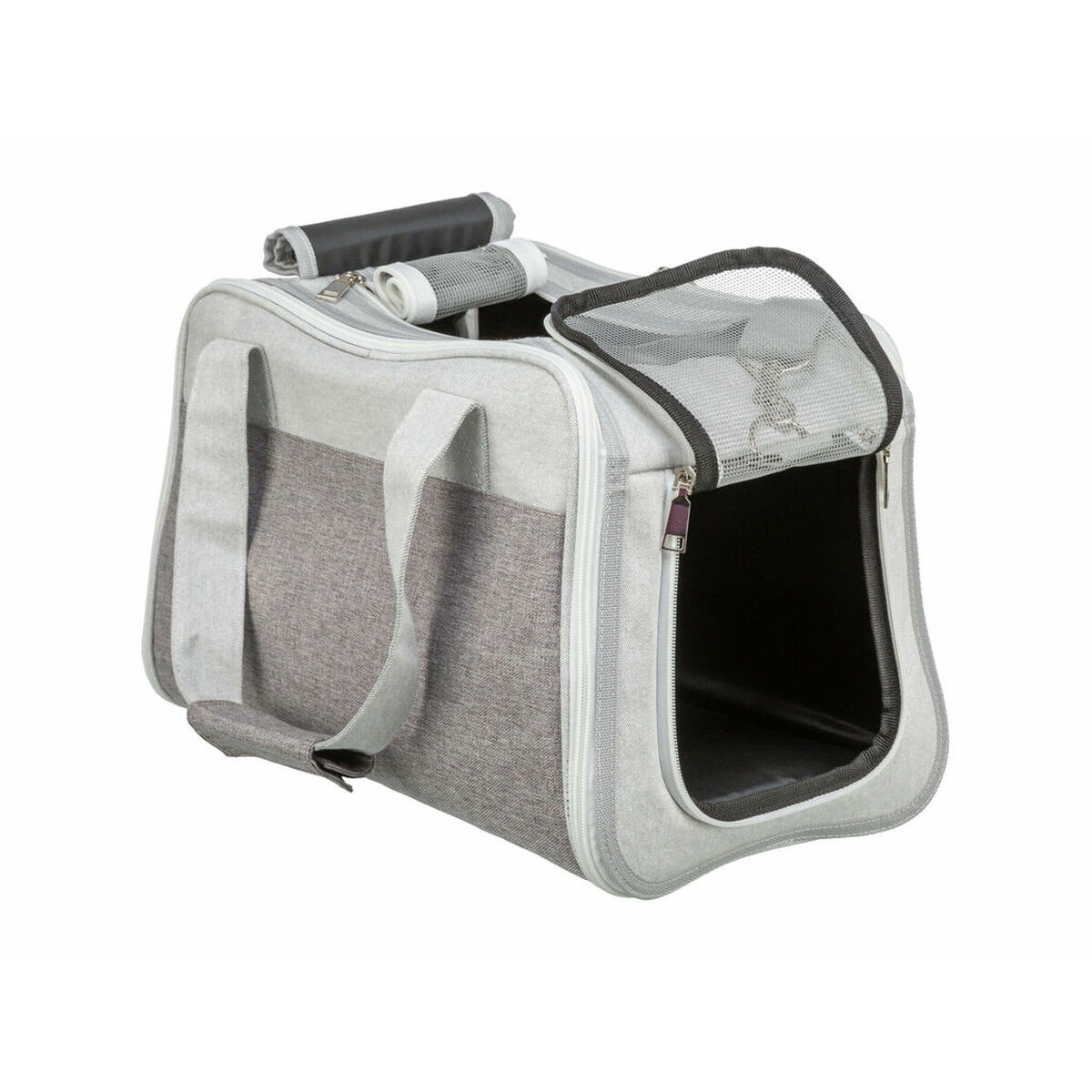 Pet Handbag Trixie Grey 25  27  42 CM