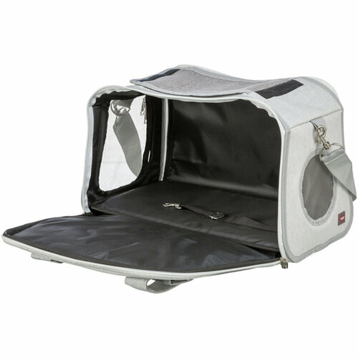 Pet Handbag Trixie Grey 25  27  42 CM
