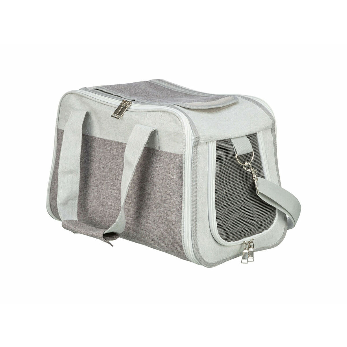 Pet Handbag Trixie Grey 25  27  42 CM