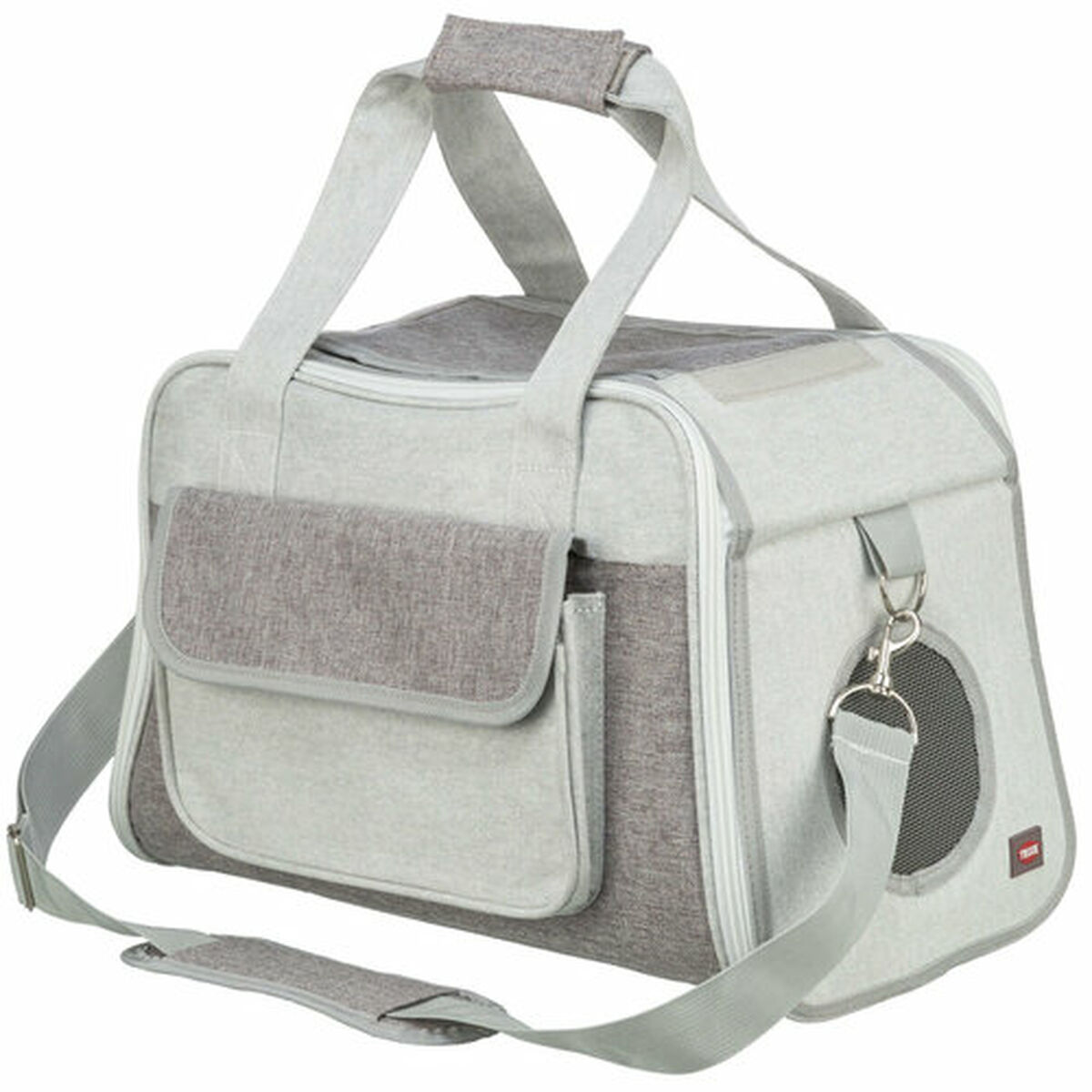 Pet Handbag Trixie Grey 25  27  42 CM