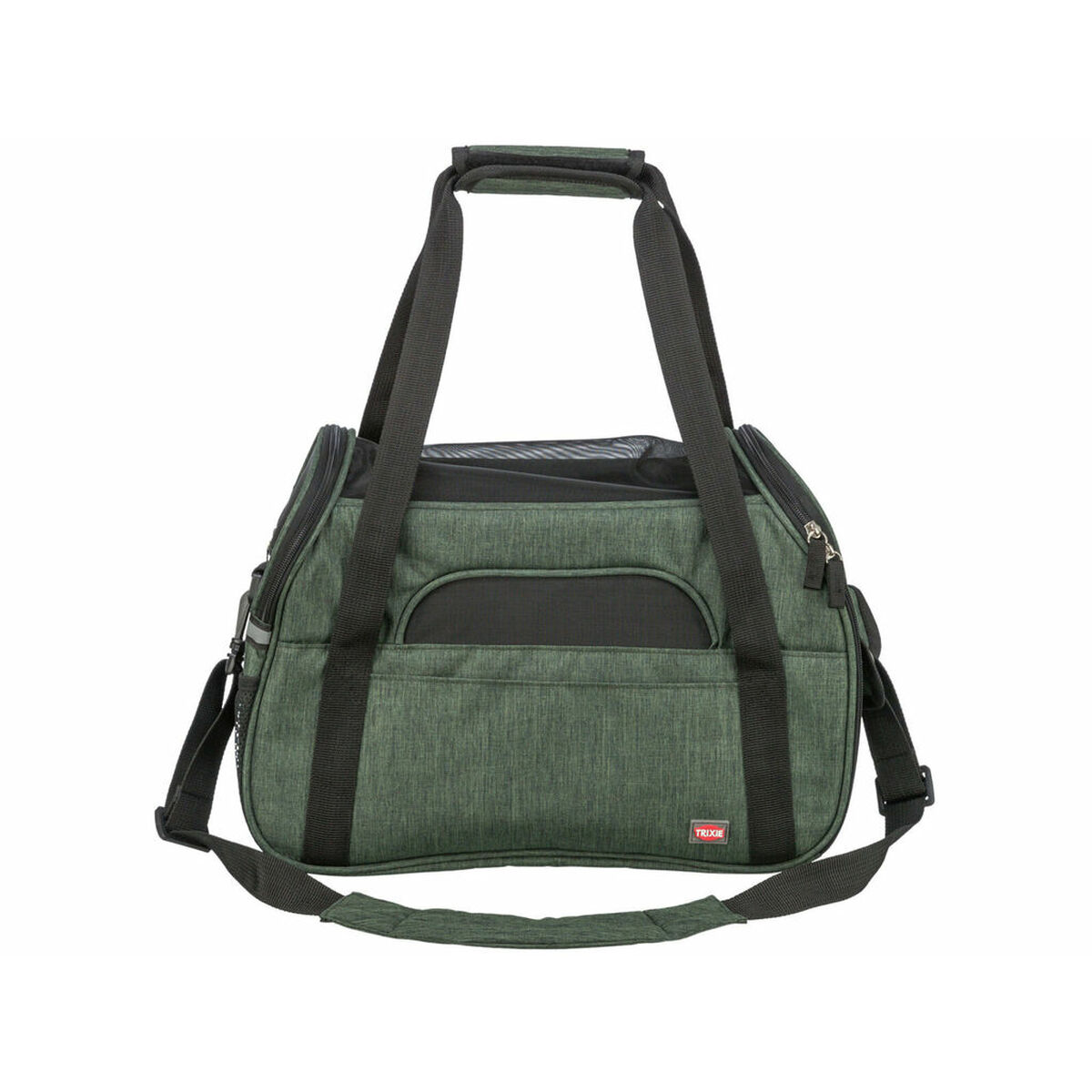Pet Handbag Trixie Green Olive 19  28  42 CM