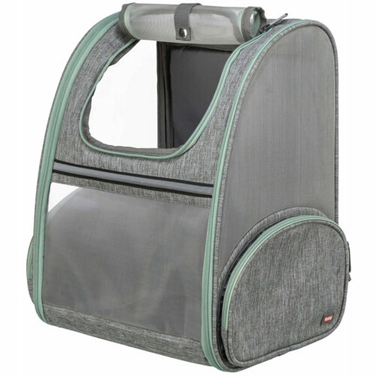Pet Backpack Trixie Light grey 39  43  27 cm