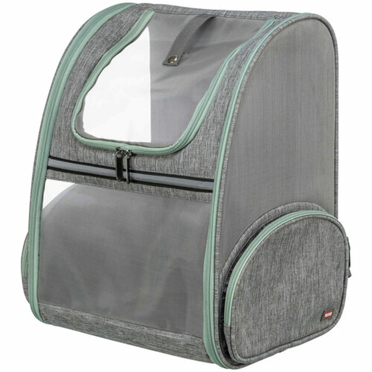 Pet Backpack Trixie Light grey 39  43  27 cm