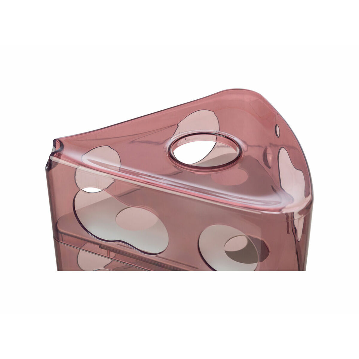 Cat toy Trixie Cheese Tower White Pink Natural rubber Plastic 32 x 32 x 32 cm