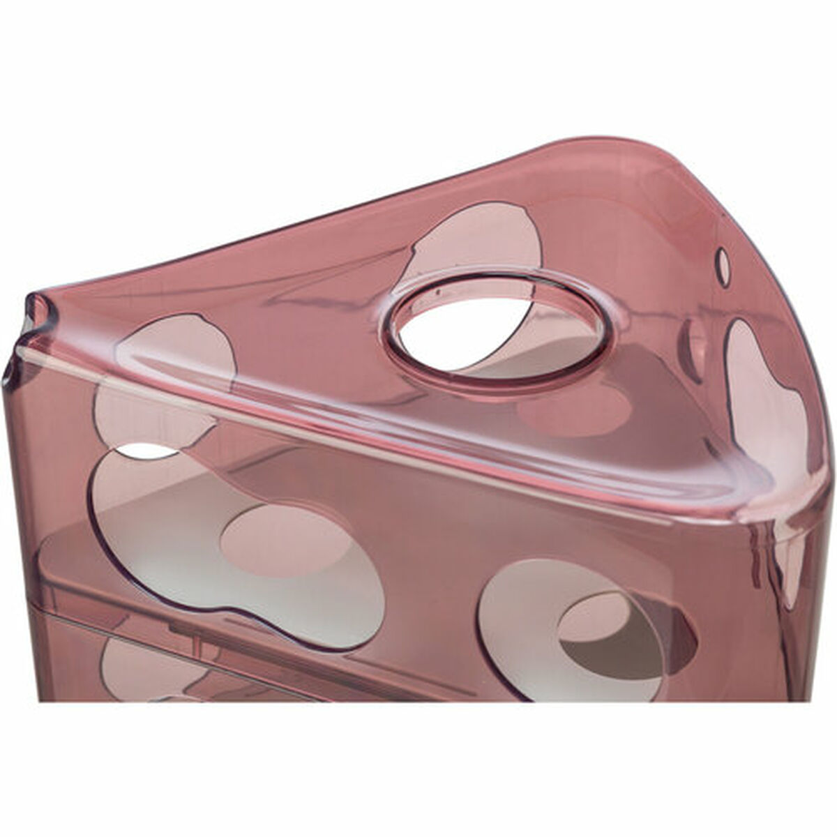 Cat toy Trixie Cheese Tower White Pink Natural rubber Plastic 32 x 32 x 32 cm