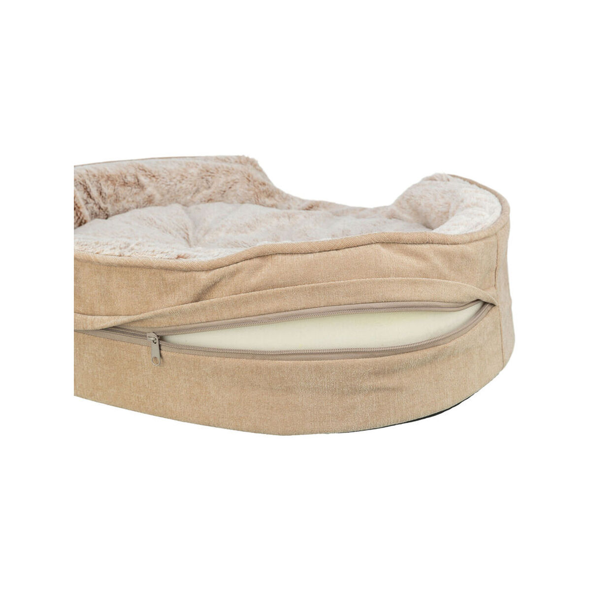 Dog Bed Trixie Vital Lino Soft Beige Cream 83 X 67 CM