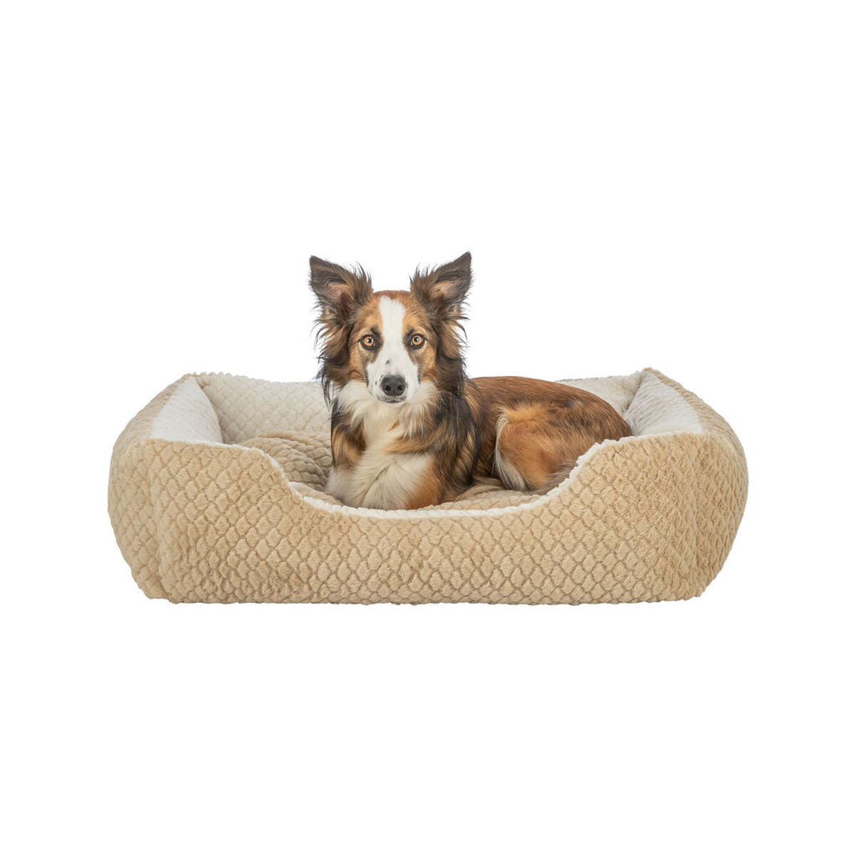 Dog Bed Trixie Kaline Mio Brown Cream 50 x 40 cm