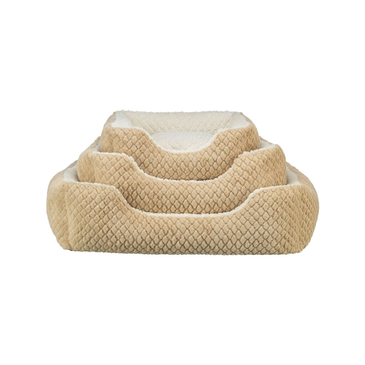 Dog Bed Trixie Kaline Mio Brown Cream 50 x 40 cm