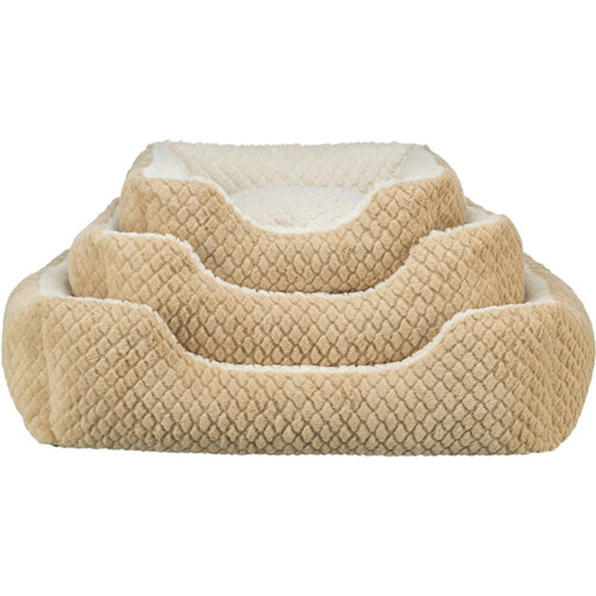 Dog Bed Trixie Kaline Mio Brown Cream 50 x 40 cm