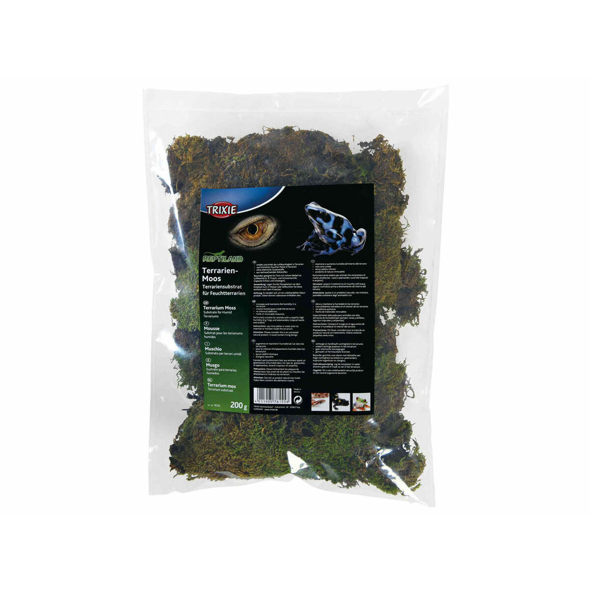 Substrate Trixie 200 gr Moss Substrate Trixie 200 gr Moss
