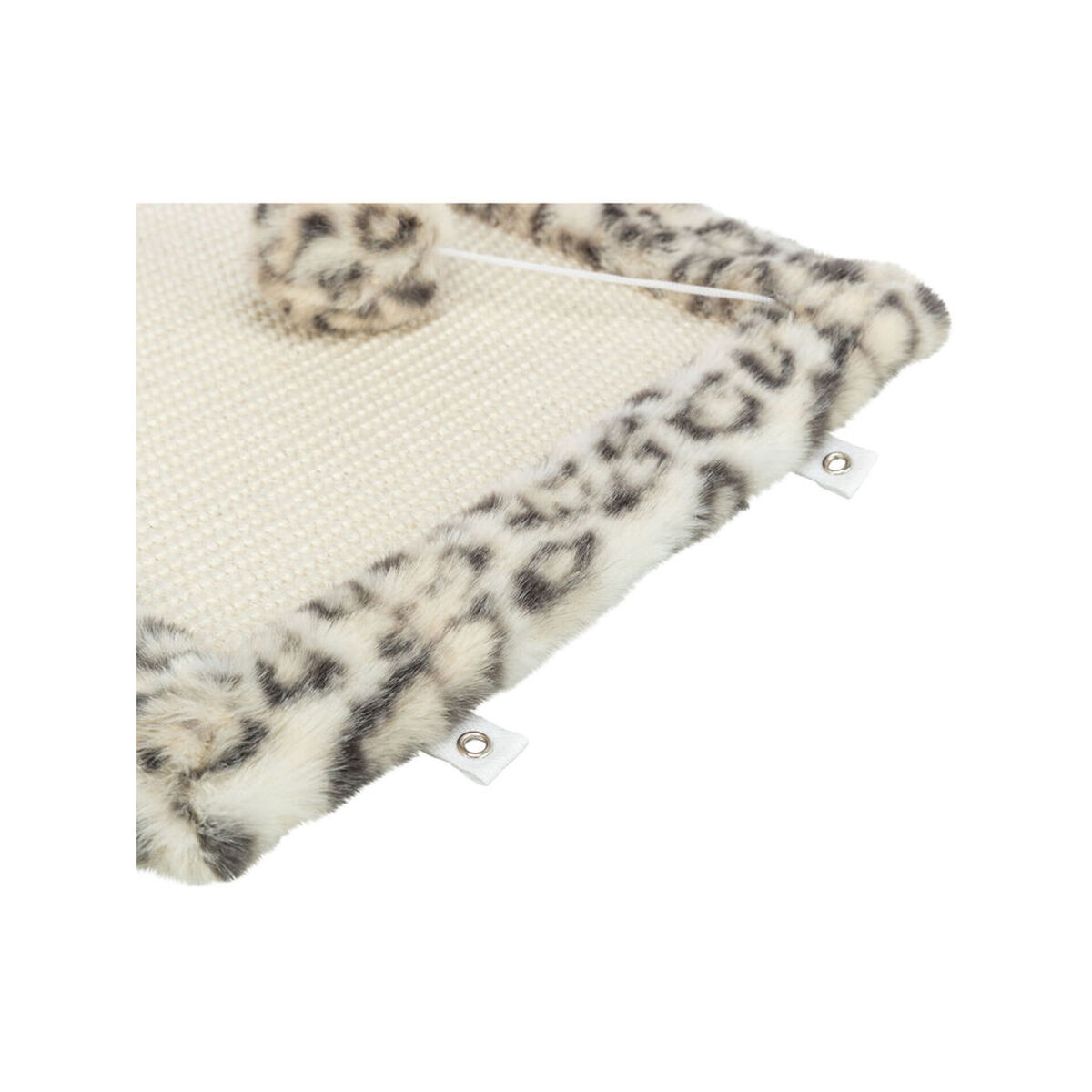 Scratching Post for Cats Trixie Leo Cream Polyester Sisal EVA 55 x 35 cm Carpet