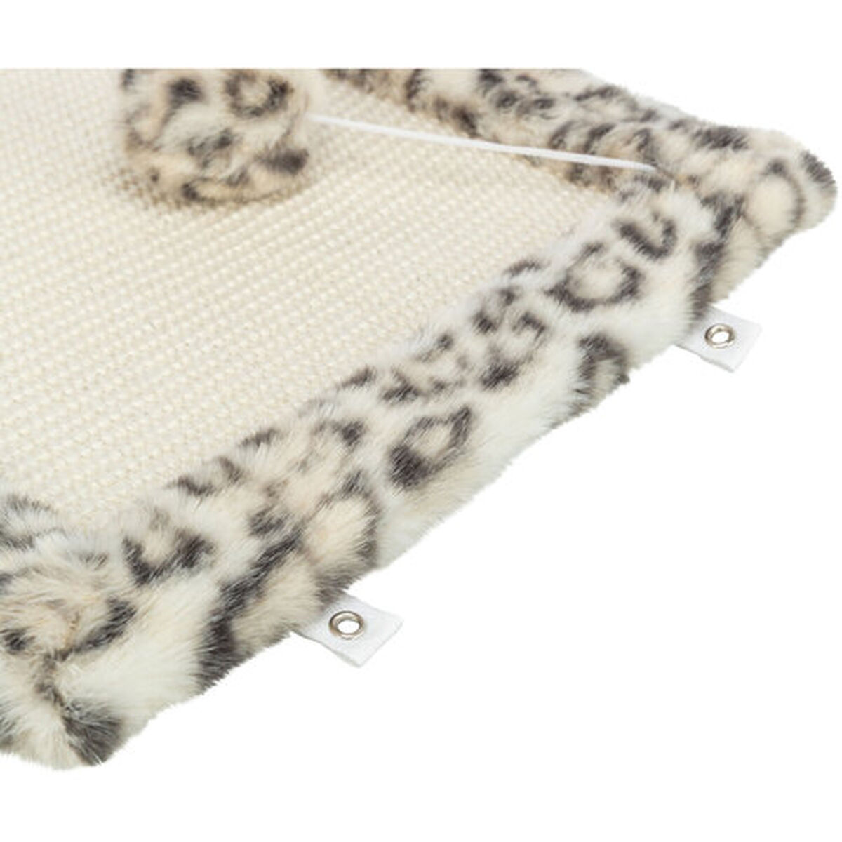 Scratching Post for Cats Trixie Leo Cream Polyester Sisal EVA 55 x 35 cm Carpet