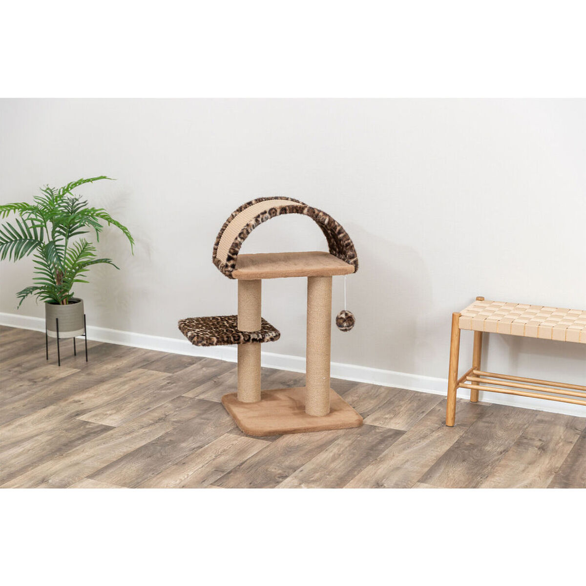 Scratching Post for Cats Trixie Leo Brown  48 cm 85 cm