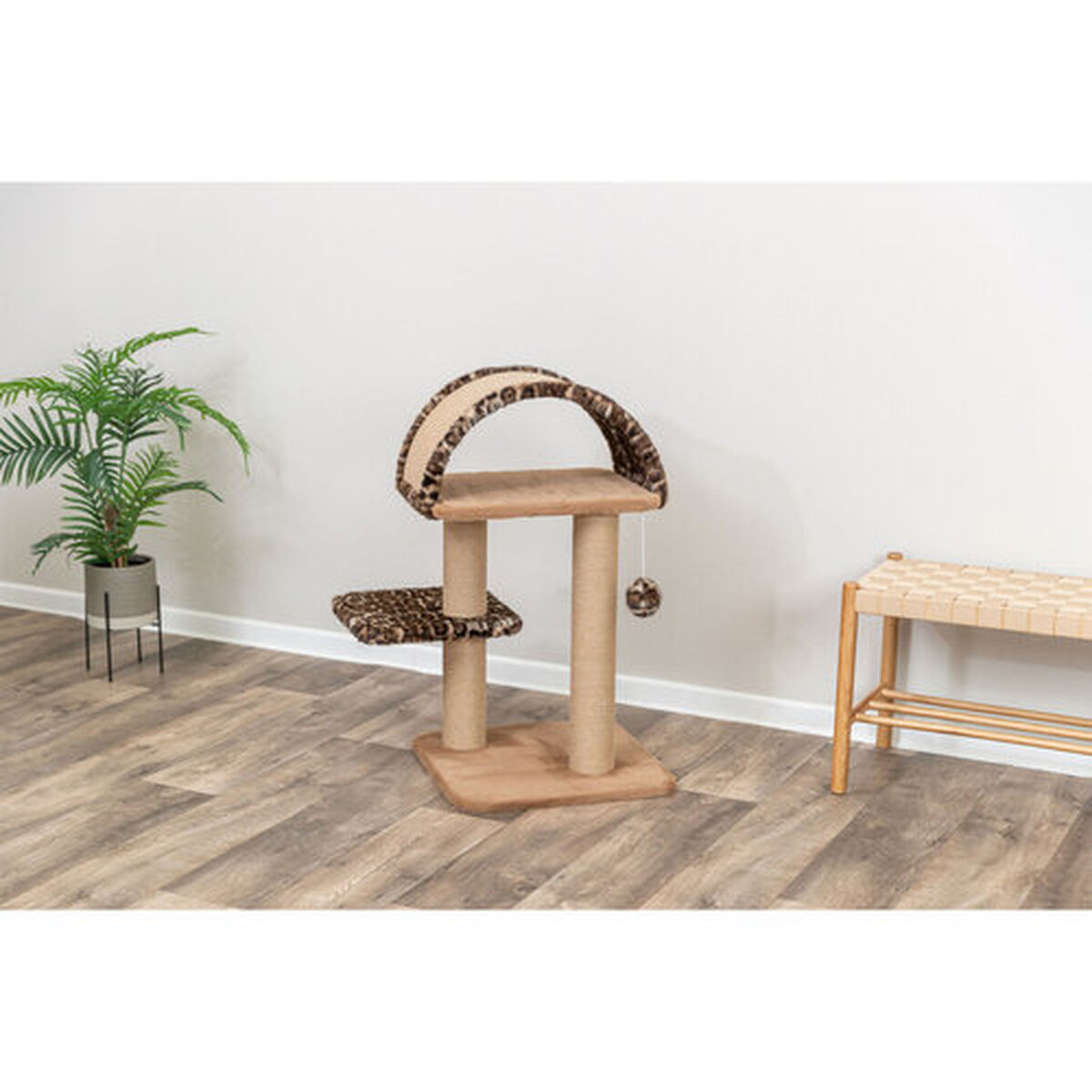 Scratching Post for Cats Trixie Leo Brown  48 cm 85 cm