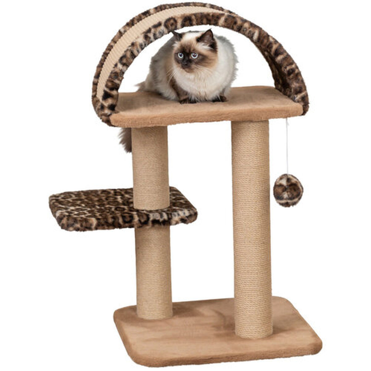Scratching Post for Cats Trixie Leo Brown  48 cm 85 cm