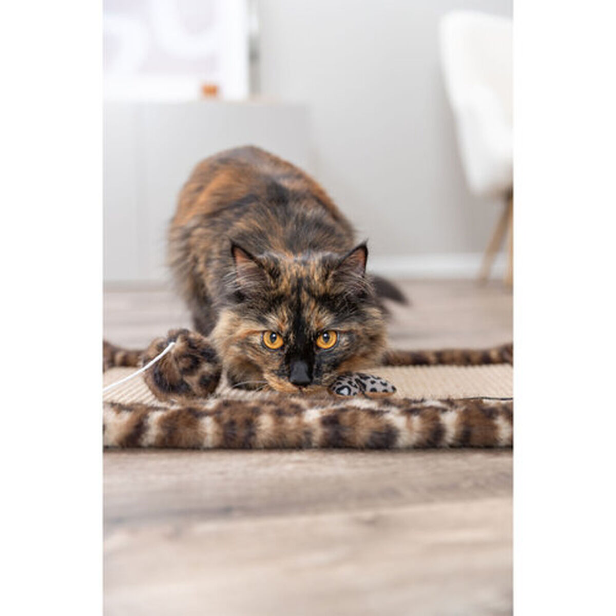 Scratching Post for Cats Trixie Leo Brown Polyester Sisal EVA 55 x 35 cm Carpet